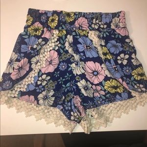 Flower Charlotte Russe shorts